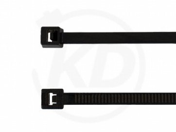 Kabelbinder 3,6 x 140 mm, schwarz, 100 Stk.